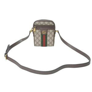 Gucci Sherry Line shoulder bag GG canvas leather beige brown